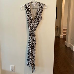Diane von Furstenberg vintage wrap dress, size 8